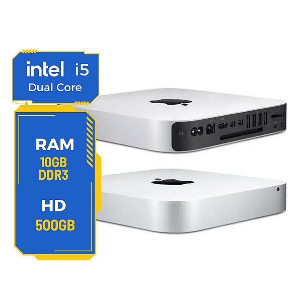 Mini Pc Apple Mac Mini A1347 2010 I5-dual Core 8gb Hd 500gb