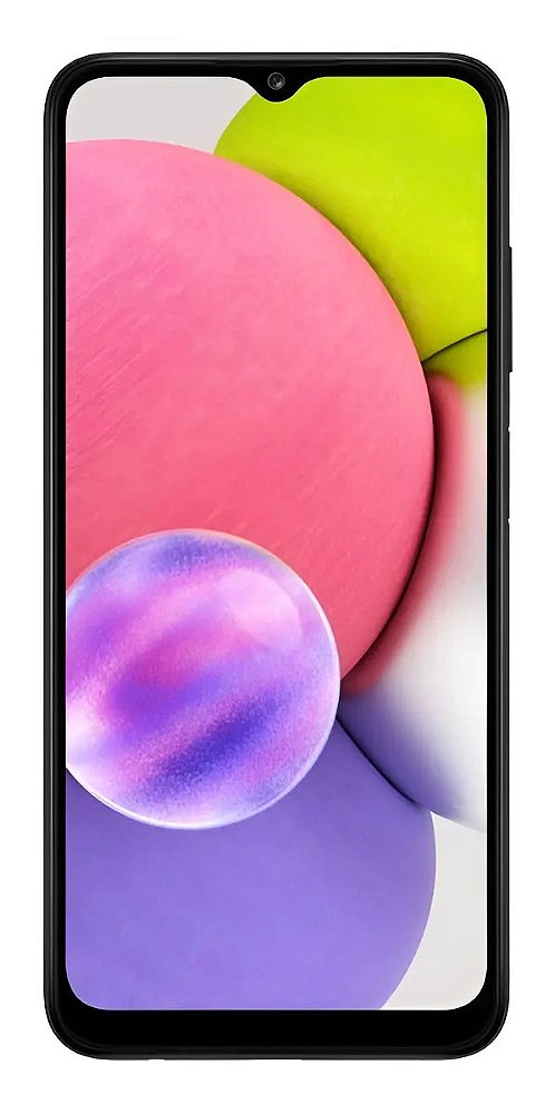 Smartphone Samsung Galaxy A03s Tela 6.5 64 Gb 4 Gb Ram Preto