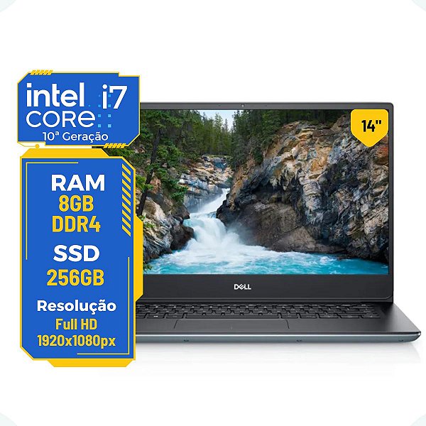 Notebook Dell Vostro 5490 Core i7-10ª 8gb 256gb Nvidia 2gb