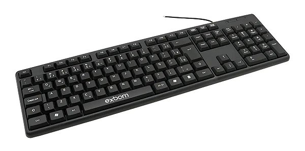 Exbom Bk-103 Preto Português Brasil