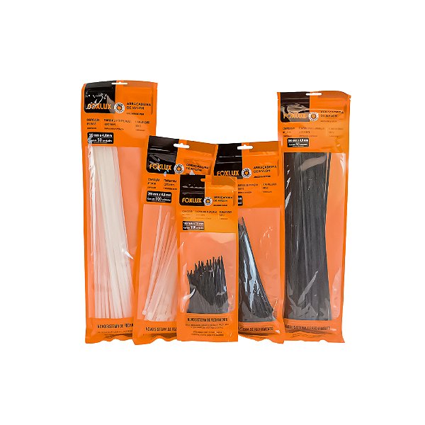 Abraçadeira 140 X 2,5MM FOXLUX(Valor unitário)