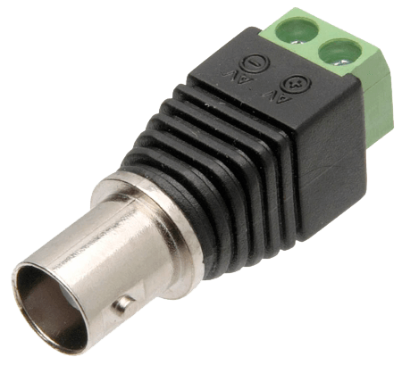 Adaptador Plug BNC Jack x Borne KRE Pacote com 25 unidades