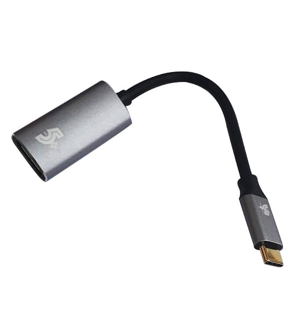 Adaptador USB C 2.0 x Displayport Fêmea