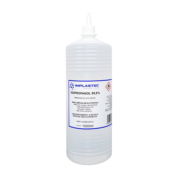 Álcool Isopropílico 1LT. (1000ML) Implastec