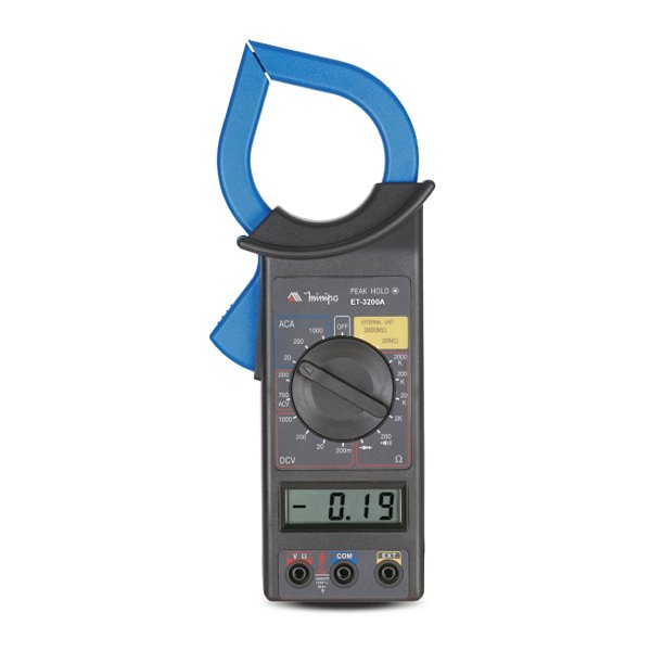 Alicate Digital Amperímetro ET-3200A Minipa