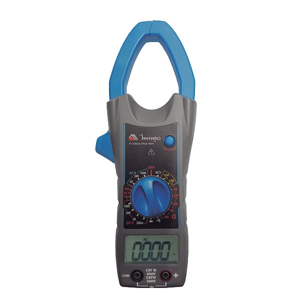 Alicate Digital Amperímetro ET-3201A CAT-IV Minipa