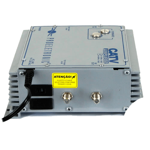 Amplificador de Potência CATV Bivolt PQAP 7500 Proeletronic
