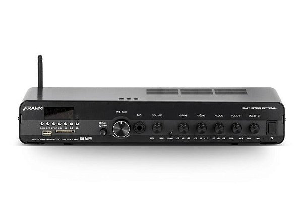 Amplificador – Receiver para som ambiente SLIM 3700 OPTICAL FRAHM