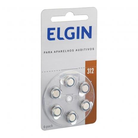 Bateria Auditiva 312 PR41 ELGIN - 6 unidade