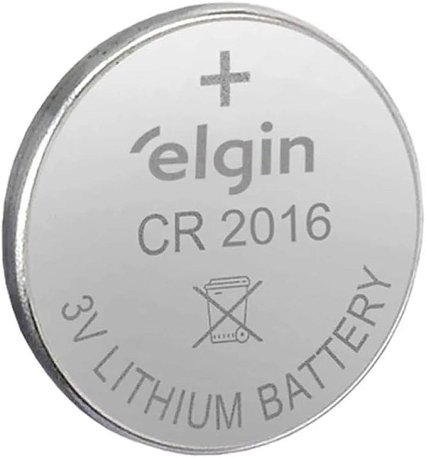Bateria de Litio CR 2016 Elgin - unidade