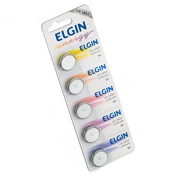 Bateria de Litio CR 2025 Elgin - unidade