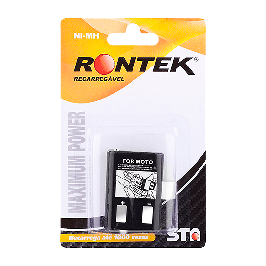 Bateria para Radio Talkabout RONTEK 3.6 V - 700mAh - de Níquel Metal Hidreto