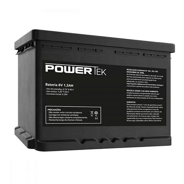 Bateria Selada 6V 1,3AH Multilaser