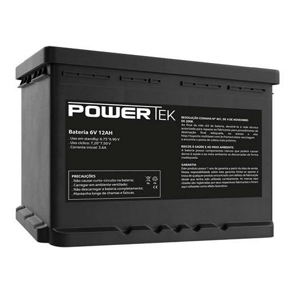 Bateria Selada 6V 12AH Multilaser