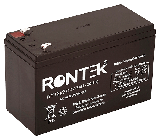 Bateria Selada Rontek 12v 7AH