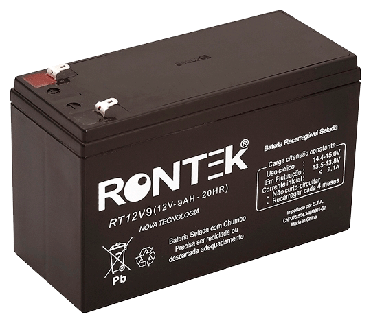 Bateria Selada Rontek 12v 9AH