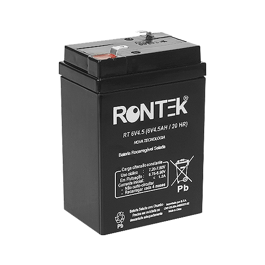 Bateria Selada Rontek 6v 4Ah
