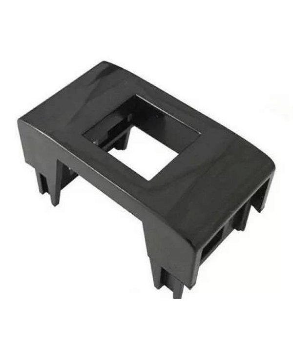 Bloco Pezzi para RJ-45 Keystone Dutotec - Preto