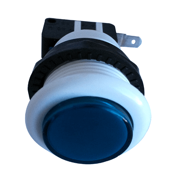 Botao Chave Switch NA Azul