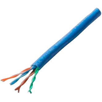 Cabo de Rede 4 Pares 24 AWG Solido Condutti Azul CAT-5e Caixa 305m *Valor por metro. **Vendido somente o rolo.
