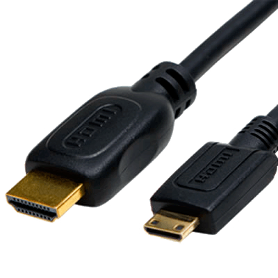 Cabo HDMI x Mini HDMI 1.5M V1.4 Banhado a Ouro
