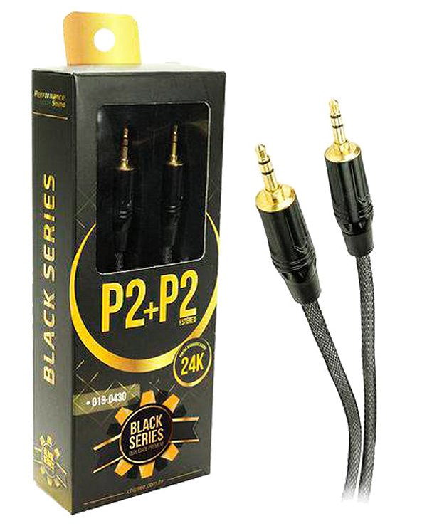 Cabo P2xP2 Black Series 1,20 Mts