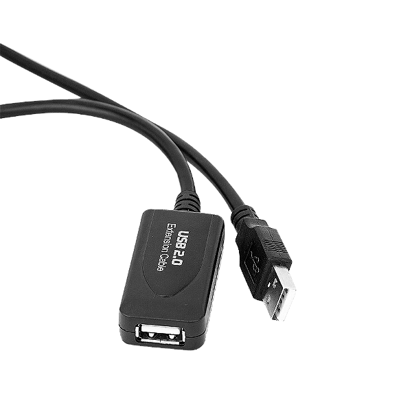 Cabo extensor USB 2.0 amplificado 20Mt