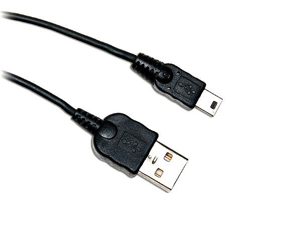Cabo USB 2.0 - Mini USB 2.0 5 pinos