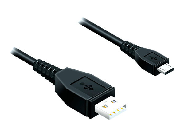 Cabo USB-AM x Micro USB RONTEK 5 pinos