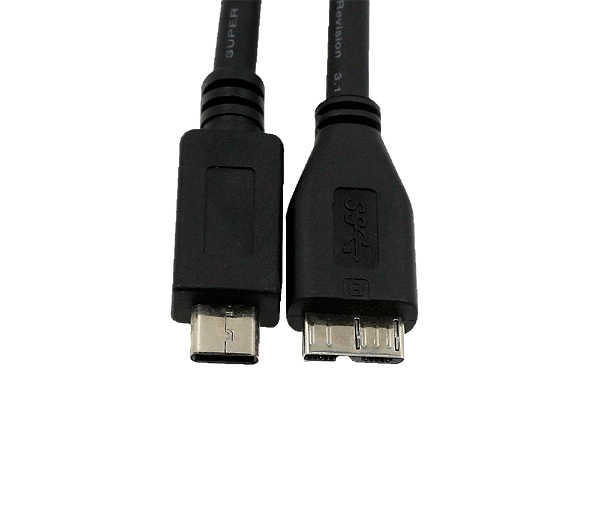 Cabo USB-C para micro B USB 3.0