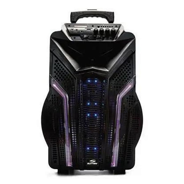 Caixa de Som Portátil Amplificada 200W Fortress Sumay com Bluetooth