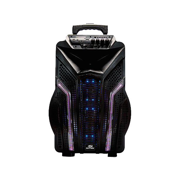 Caixa de Som Portátil Bluetooth 200w SM-CAP14F Sumay