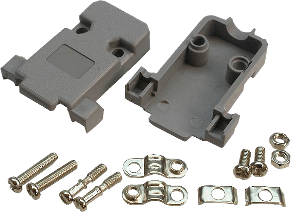 Capa para conector DB9 Plastica