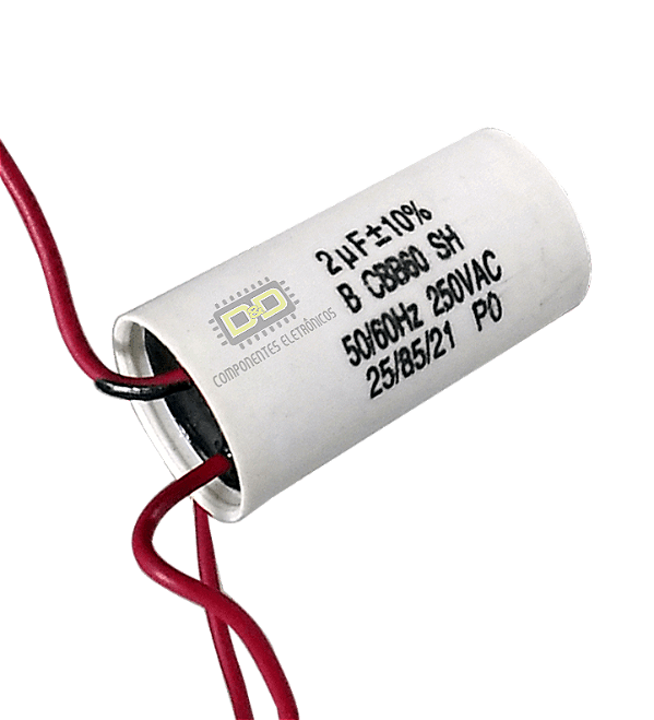 Capacitor de Partida 2uf x 250vac