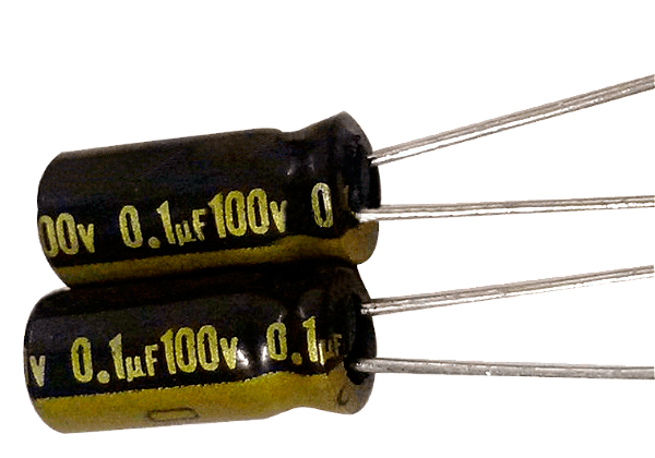 Capacitor Eletrolítico 0,1uf x 100V