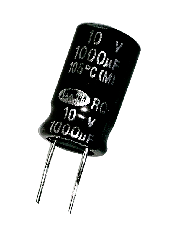 Capacitor Eletrolítico 1000uf x 10V
