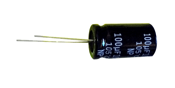 Capacitor Eletrolítico 100uf x 100V Bipolar