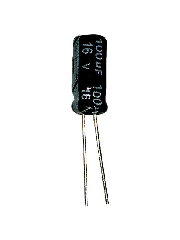 Capacitor Eletrolítico 100uf x 16V