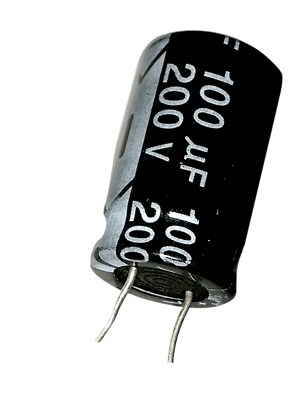 Capacitor Eletrolítico 100uf x 200V