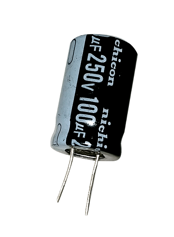 Capacitor Eletrolítico 100uf x 250V