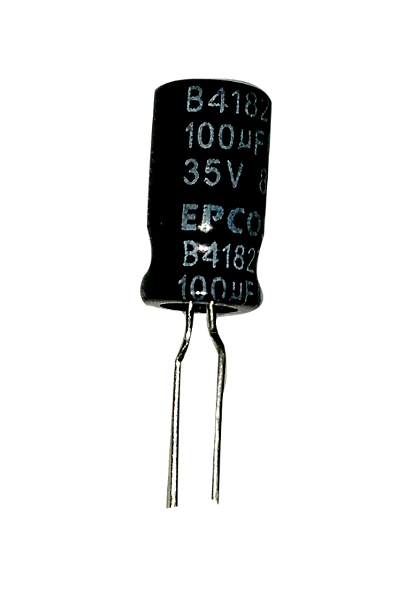 Capacitor Eletrolítico 100uf x 35V