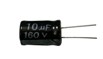 Capacitor Eletrolítico 10uf x 160V