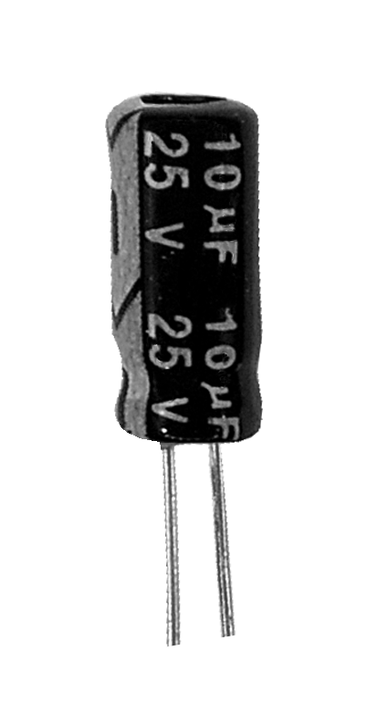 Capacitor Eletrolítico 10uf x 25V
