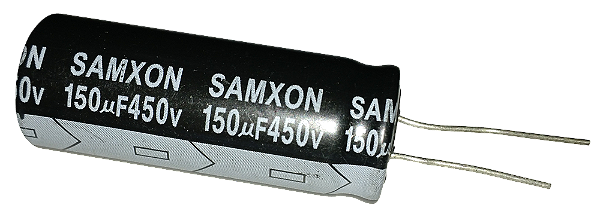 Capacitor Eletrolítico 150uf x 450V