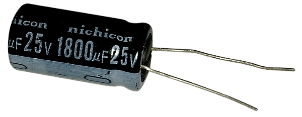 Capacitor Eletrolítico 1800uf x 25V