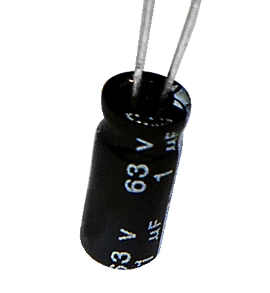 Capacitor Eletrolítico 1uf x 63V