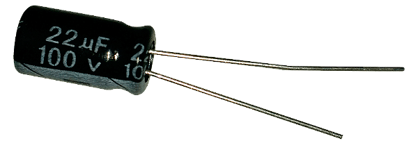 Capacitor Eletrolítico 22uf x 100V