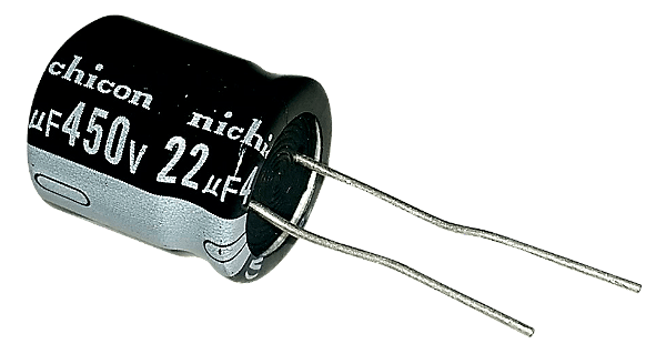 Capacitor Eletrolítico 22uf x 450V