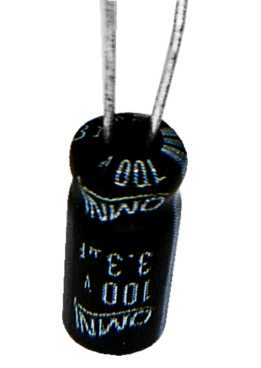 Capacitor Eletrolítico 3.3uf x 100V