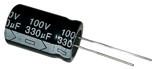 Capacitor Eletrolítico 330uf x 100V